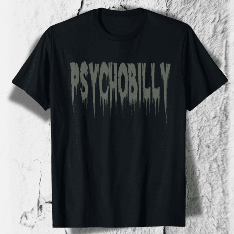 Psychobilly blood grey