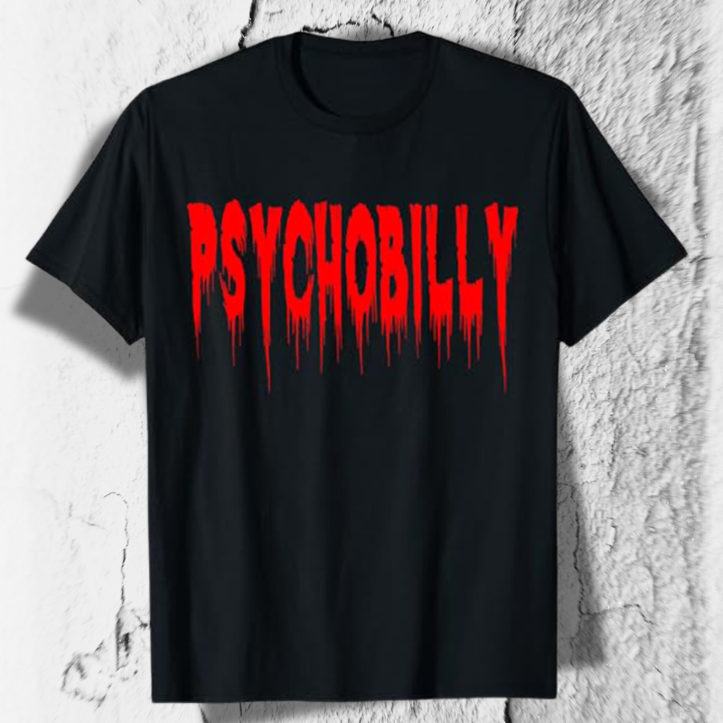 Psychobilly blood red